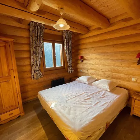 En Rondin 8 Pers. Avec Sauna, Et Garage, Pres Telecabine Et Navette A Praloup 1500 - Fr-1-165a-126 Domek alpejski